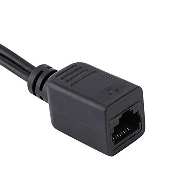 Новый кабель адаптер POE RJ45 комплект разветвителей для инжектора экранированная