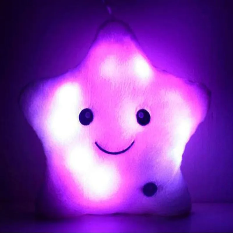 WM000300 6 LED Light Cartoon Plush Toys