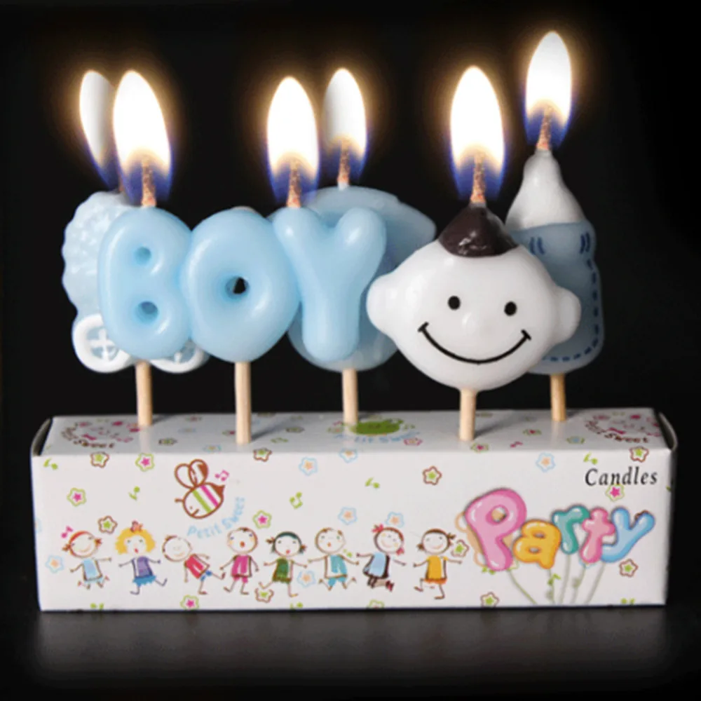 12 Multi Couleur Joyeux Anniversaire Bougies Et Supports Pour Enfant Fete Gateau Decoration Rimclass Com