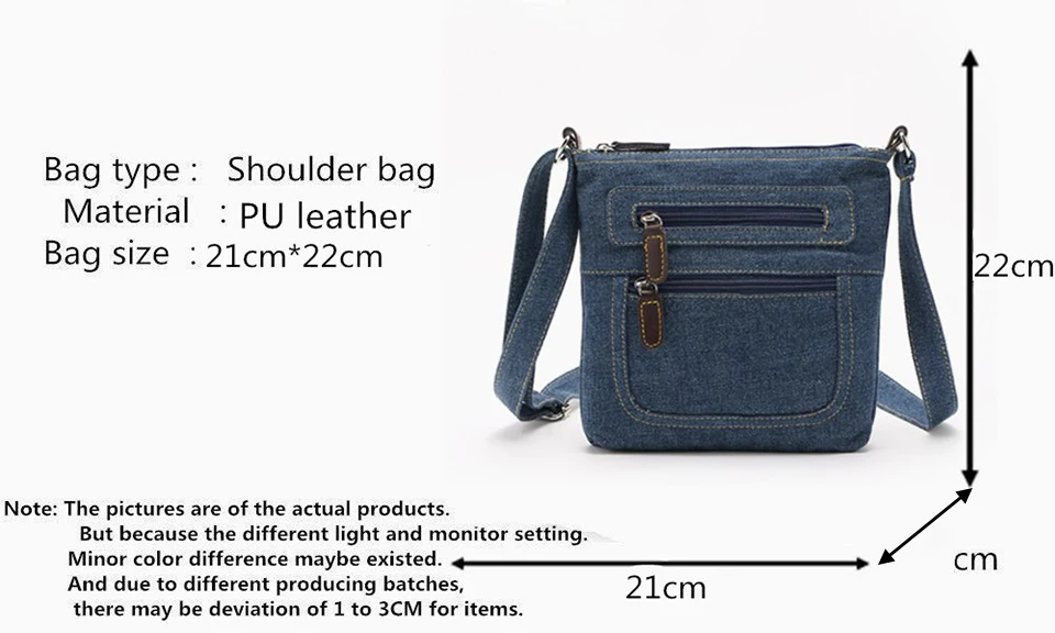Denim Crossbody Bags Women | Denim Shoulder Handbags Women