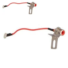 BJT RCA разъем адаптер зажим шнур разъем с внутренней резьбой адаптер для тату машина пистолет источник питания Вибратор