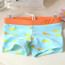 Розничная, высокое качество, Новое поступление, Мультяшные Купальники для детей, милый купальный костюм для мальчиков, штаны детские купальные трусы