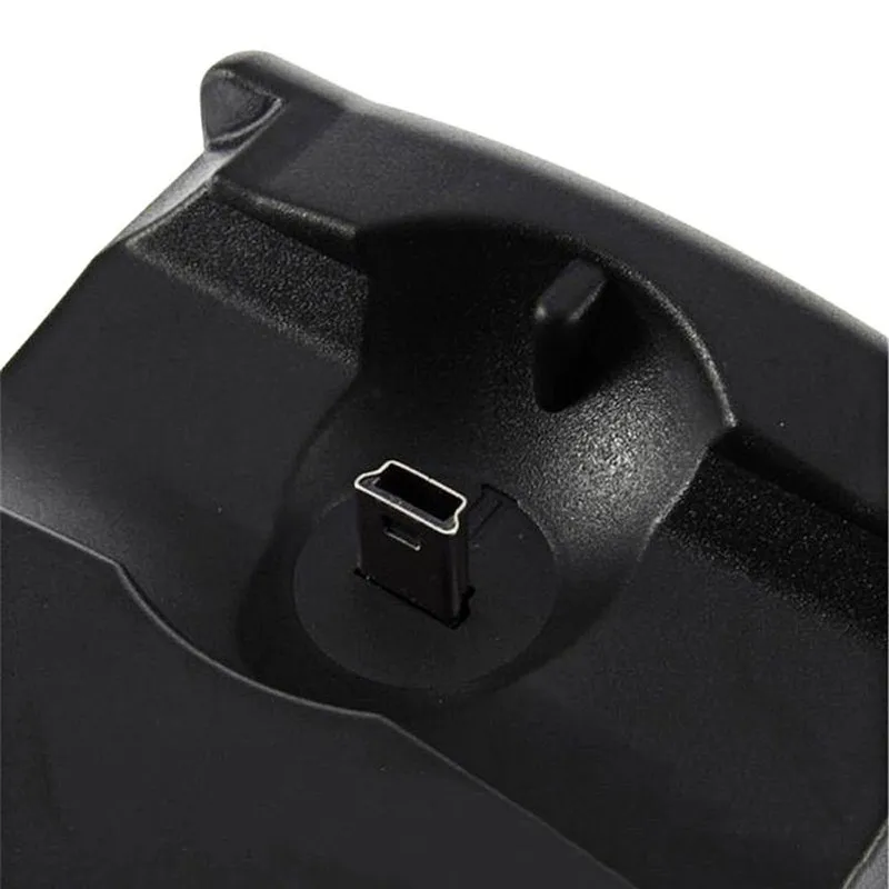 USB двойное зарядное устройство подставка Док-станция для PS3 Move контроллер зарядка с портом USB