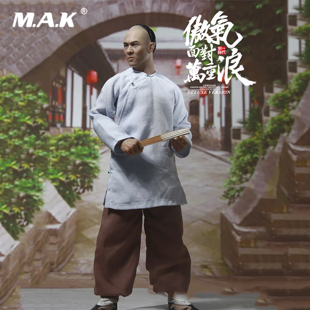 

1/6 Full Set Collectible IFT-023 A Master Of Kung Fu Jet Li Wong Fei-hung Normal Version Action Figure for Fans Collection Gifts