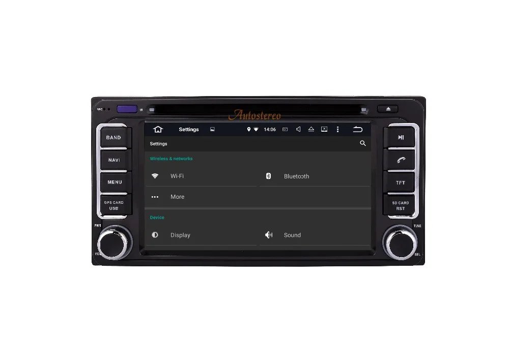 Flash Deal Android 5.1.1 Car DVD Player for Toyota Car GPS Navigation System Car Multimedia Radio For Toyota Autoradio CD Player 7