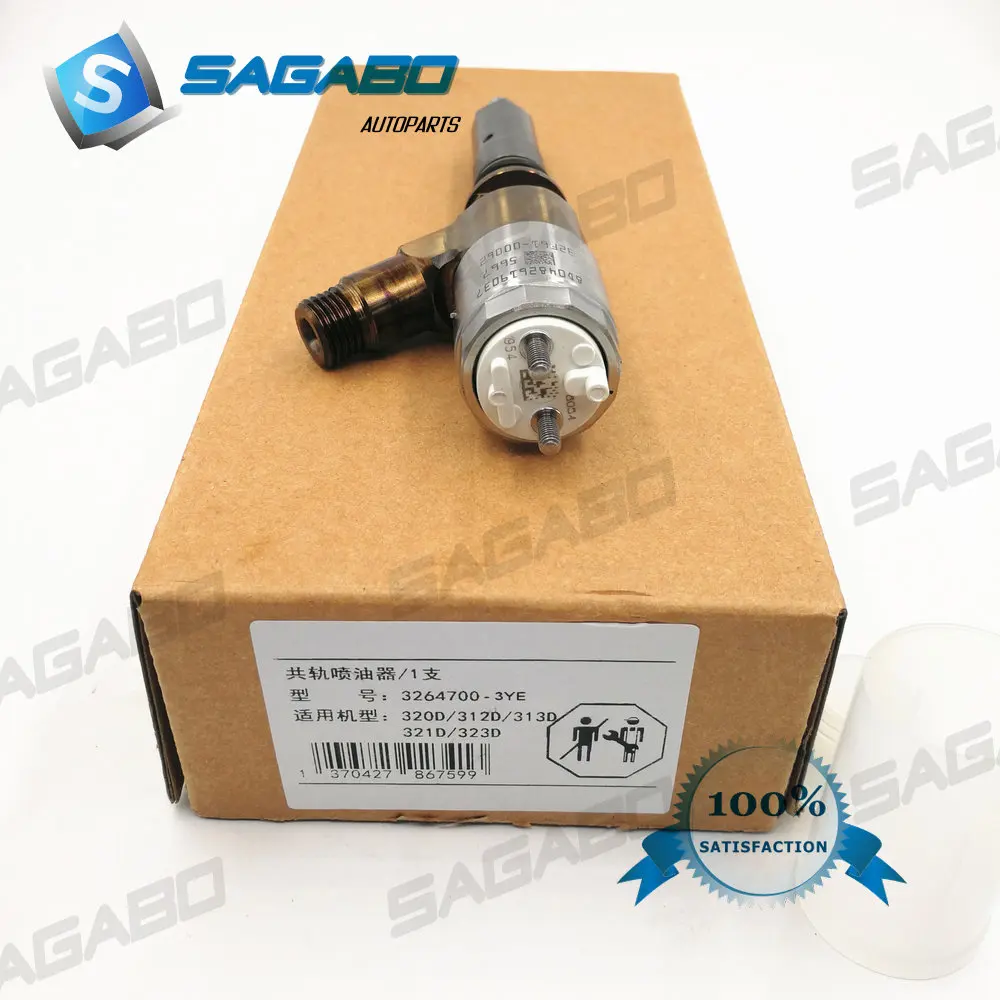 

Free shipping 1 pcs new Fuel Injector 326-4700 ,3264700 for 320D Excavator Made in China
