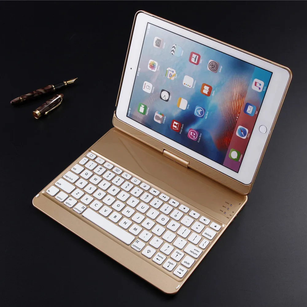 VOBERRY клавиатура для Apple Беспроводная Bluetooth съемная Ipad 9 7 дюймов 2017/2018 Pro Air1/Air2 с