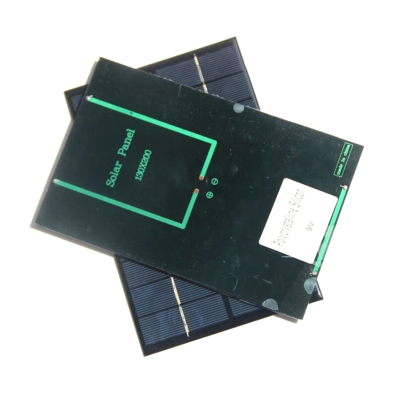 BUHESHUI 4,2 Вт 9 в 460Ma Мини Солнечная сотовая Солнечная модуль поликристаллическая солнечная панель DIY Солнечное зарядное устройство 200*130*3 мм