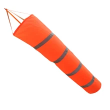 Rip-stop Патио Сад авиация для аэропорта Профессиональный Windsock открытый использовать газон Светоотражающие ремни направление ветра случайный цвет