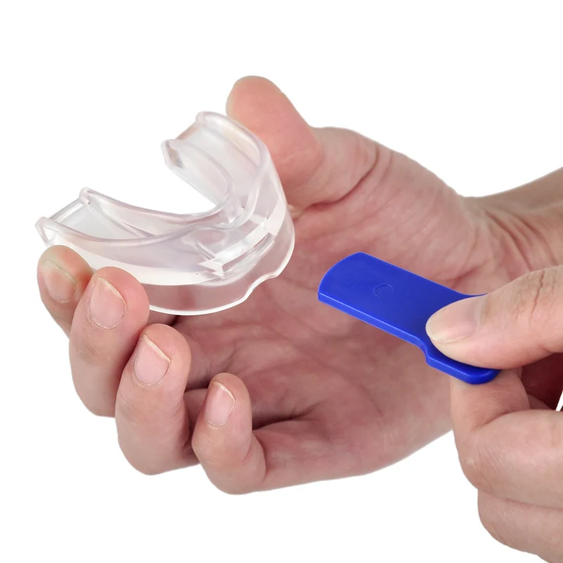 Mouthpiece Guard Reduce Bruxism Tray Sleeping Aid Mouth Tooth Orthodontic Appliance Care huismerk kopen in de aanbieding