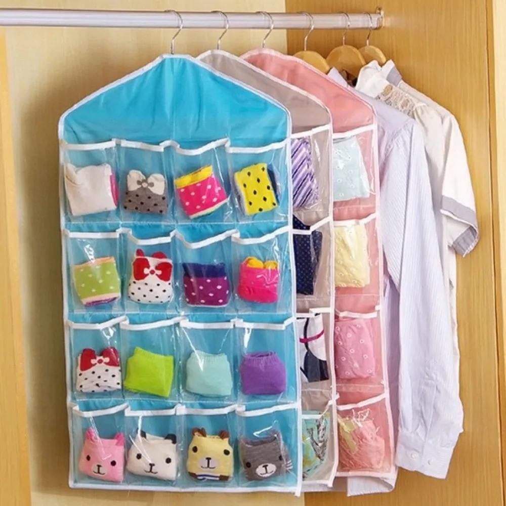 16-pockets-foldable-wardrobe-wall-mounted-storage-bag-storage-bag-nonstopdeal-pink-3