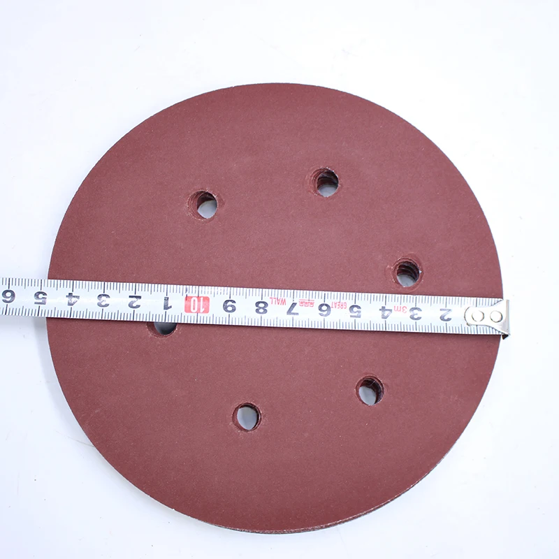 10pcs 6 inches 6 holes sand paper 2