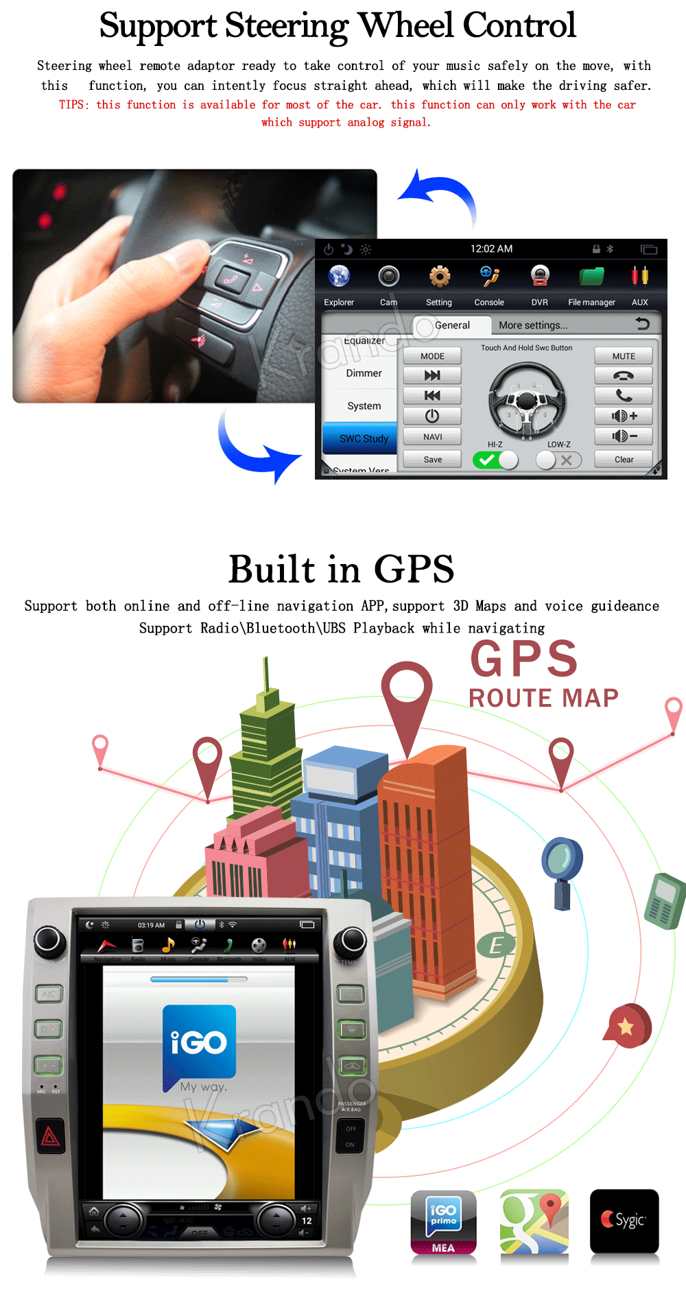 Krando Android 8,1 12," tesla вертикальный экран автомобиля радио gps Мультимедийная система для Toyota Tundra