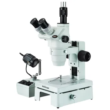 

AmScope 6.7X-45X Trinocular Zoom Stereo Embryo Transplant Microscope ZM-2T-EB