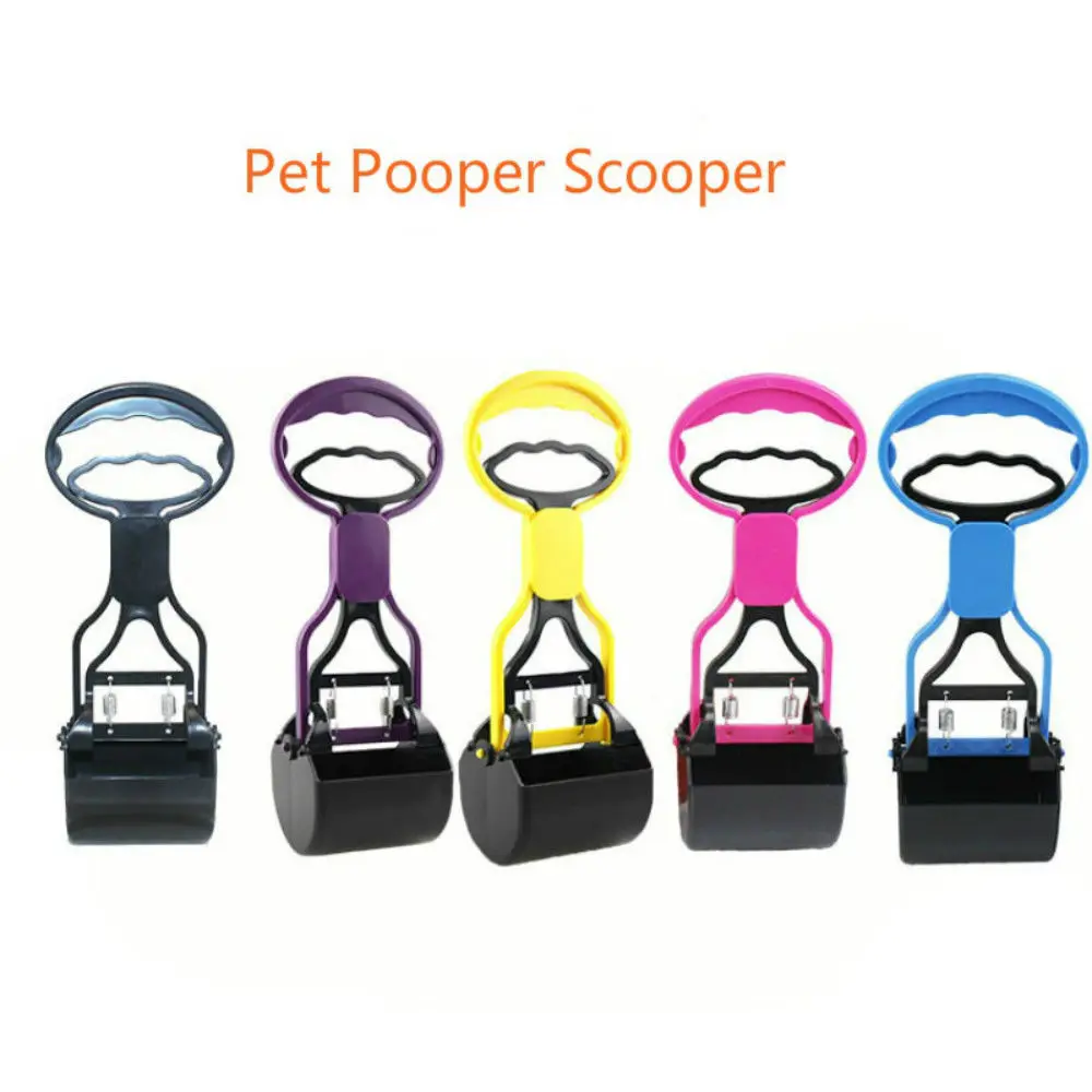 Pet Dog Portable Pooper Scooper Plastic Convenience Picker Excreta