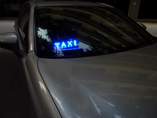 TAXI double row blue 2