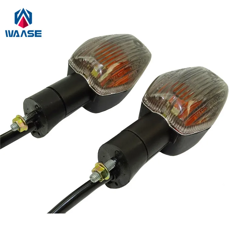 

waase Rear Turn Signals Bulb Light Lamp Smoke For HONDA Fireblade CBR600RR F5 2003-2006 / 1000RR CBR1000RR 2004-2007 2005