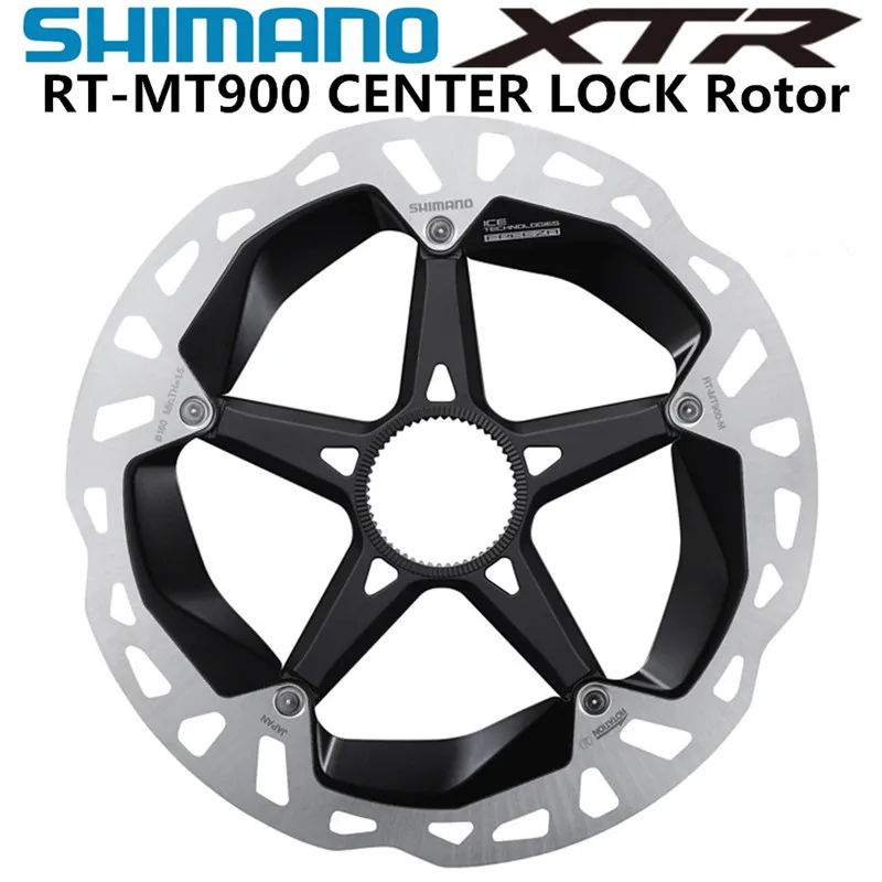 

SHIMANO DEORE XTR SM RT MT900 ice Point Technology Brake Disc CENTER LOCK Disc Rotor MTB BICYCLE RT-MT900 160MM 180MM
