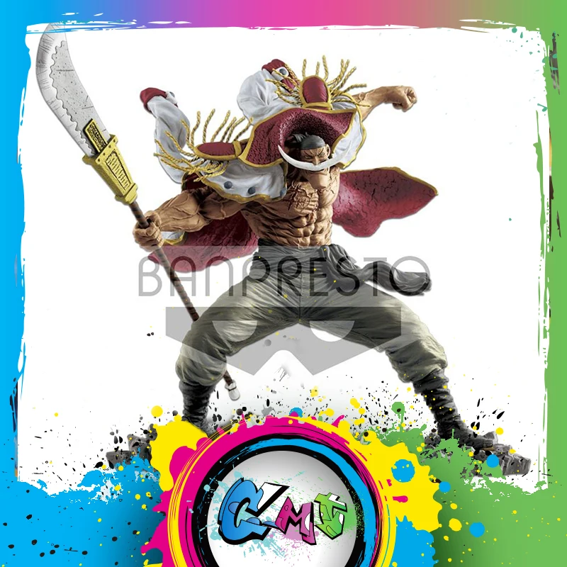 

CMT In Stock Origianl Banpresto One Piece OP Edward Newgate 20th Anime PVC Collection Toys Figure