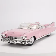 1:18 Модель спортивного автомобиля из сплава для Cadillac Elvis с управлением на рулевом колесе, рулевое колесо для детей