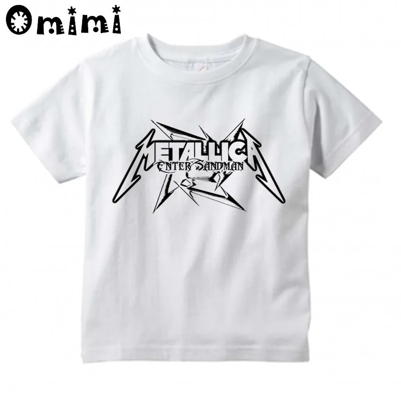 Buy Cheap Kids Metallica Shirt Print TShirt Boys Girls Toddlers Online Australia Little Punk