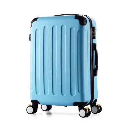 Дешевые новые модные корейские ABS+ PC Сумки на колёсиках тележка для мужчин Дорожная сумка 20 дюймов посадочная коробка женские чемоданы - Цвет: 24 inch