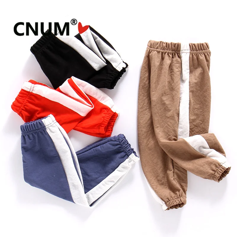 CNUM/штаны для мальчиков; детские летние хлопковые и льняные штаны; тонкие длинные брюки; детская одежда; модная детская одежда