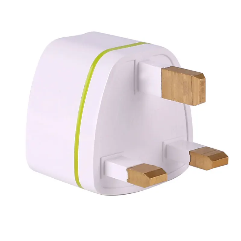 

1PC Universal British Standard Conversion UK Plug Full Copper Travel Wall AC Power Charger Outlet Adapter Converter