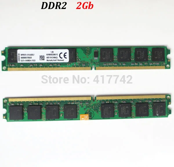 Memory ddr2 2 gb ram desktop memoria ram 2g DDR2 800Mhz