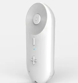 Желе гребень Bluetooth музыкальный приемник беспроводной воспроизведения музыки 3,5 Джек bluetooth-аудиоресивер адаптер для наушников динамик - Цвет: White