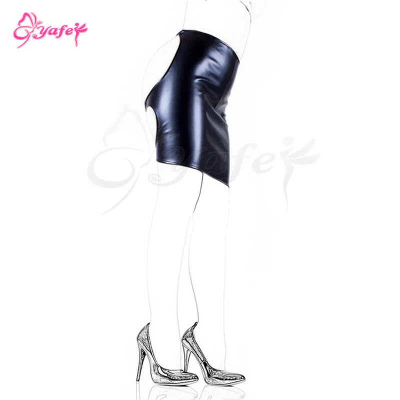  Leather sexy Skirt  (5)