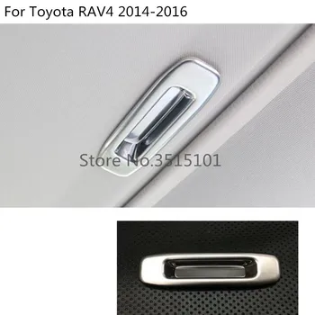 

ABS matte Sunroof Skylight Roof Frame Lamp Handle Bowl Car Body Door Inner Trim 1pcs For Toyota RAV4 2014 2015 2016