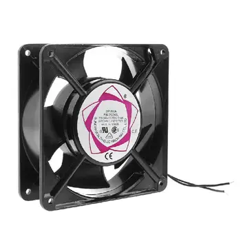 

120*120*38mm Sleeve Bearing ABS/Metal 220-240V AC 2-Wire Cooling Fan Cooler Radiator, Cooler AC Cooling Fan For Computer