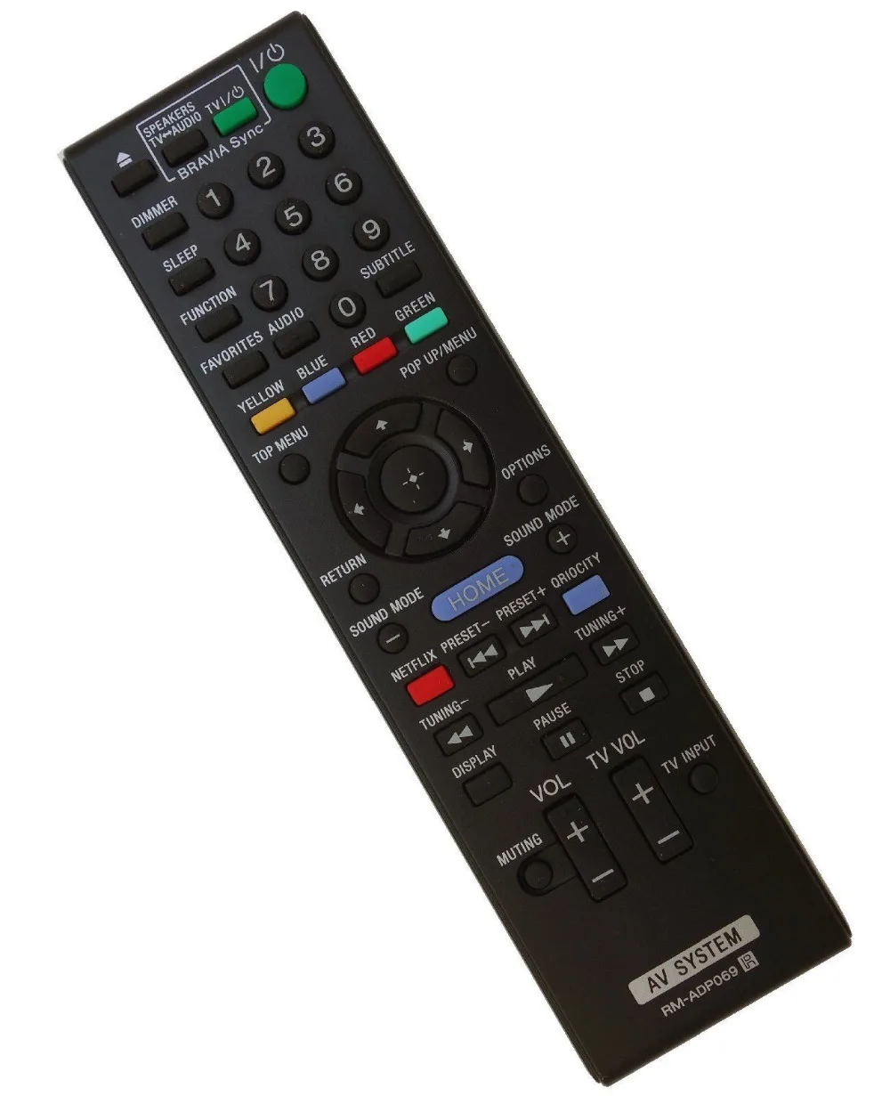 Новый Replacment удаленного Управление для sony BVD E6100 E2100 BDVE3100C BDVT39 BDV N590 ПДУ домашнего