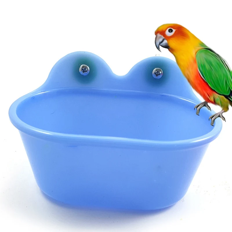 Горячая Распродажа, ванна для птицы, пластиковая Ванна для попугая, душевая коробка для попугая, принадлежности для птиц, инструмент для чистки птиц, аксессуары для клетки попугая