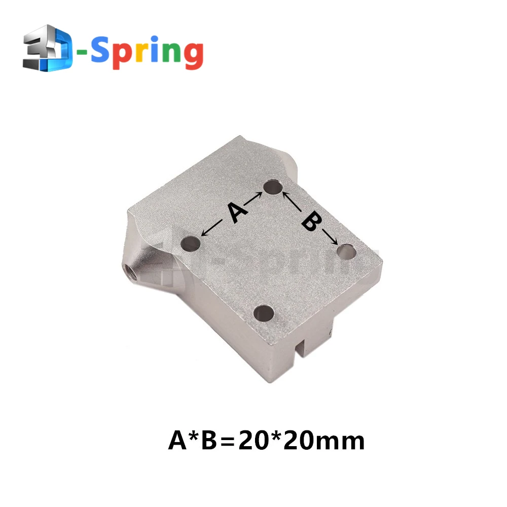 Reprap Kossel Delta M3 M4 снасть слайдер шкив полностью металлический 20*15 мм 20*20 черный