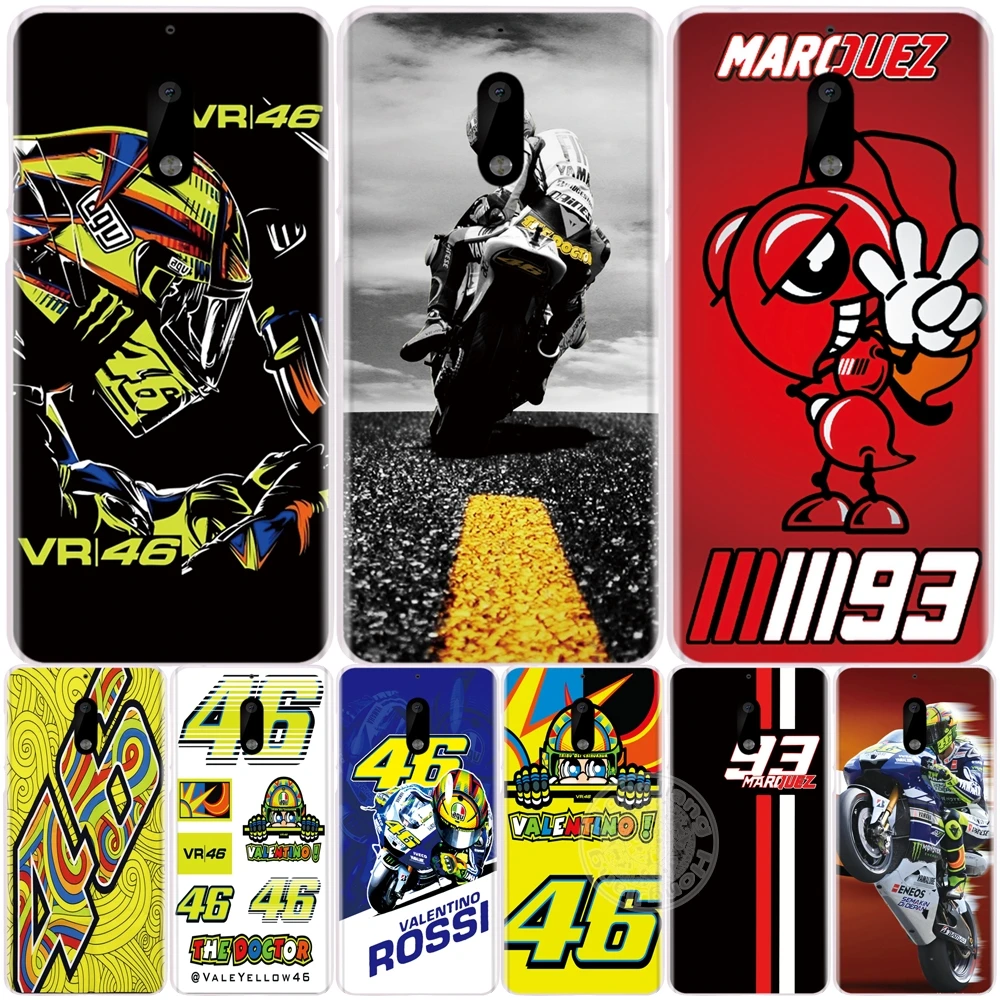 VR46 Валентино Росси Marc Маркес 93 крышка телефона чехол для Nokia 6 5 3 Lumia 630 640 640XL |