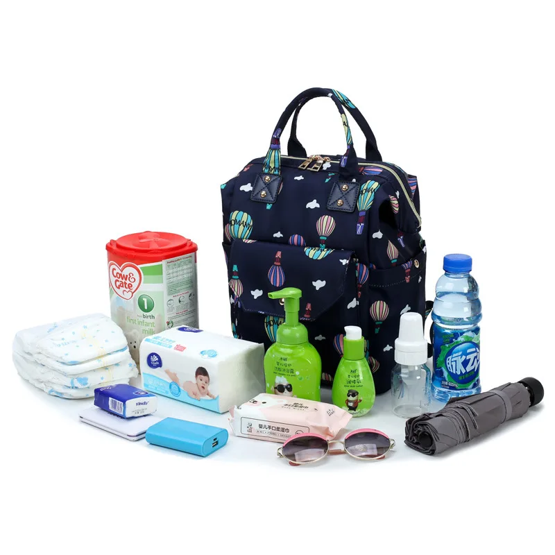 Модная сумка для подгузников для мам, Большая вместительная водонепроницаемая сумка для детских подгузников, рюкзак для путешествий, дизайнерская сумка для кормящих мам