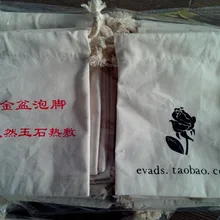 100 шт./партия,, маленькие украшения из хлопка, мешочек для подарка из хлопка, хлопковый мешочек сумка со шнурками, сухие товары, мешочек для украшений