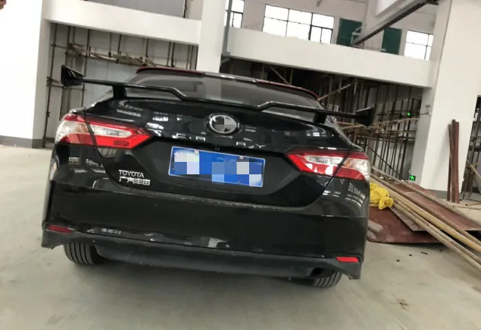 Для toyota Camry 2018 2019 высокое качество и твердость Новый ABS спойлер из материала
