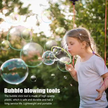 

10 PCS Blowing Bubble Soap Tools Toy Bubble Sticks Set Bubble Blower Machine Outdoor Bubble Toys for Kids Gifts