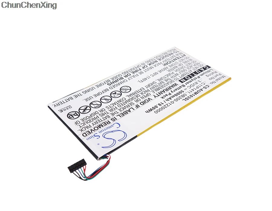 Аккумулятор Cameron Sino 5000 мАч C11P1411 для Asus K01E ME0310K 1B 6A ME103K 1A MeMO Pad 10 ME103K|Батареи