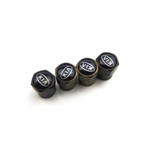 4 pcs Pneu Da Roda de Carro Tampas Das Válvulas de Ar Dos Pneus para KIA K2 K3 K5 Alma Rio Sorento Sportage carro acessórios Da Motocicleta Automóveis