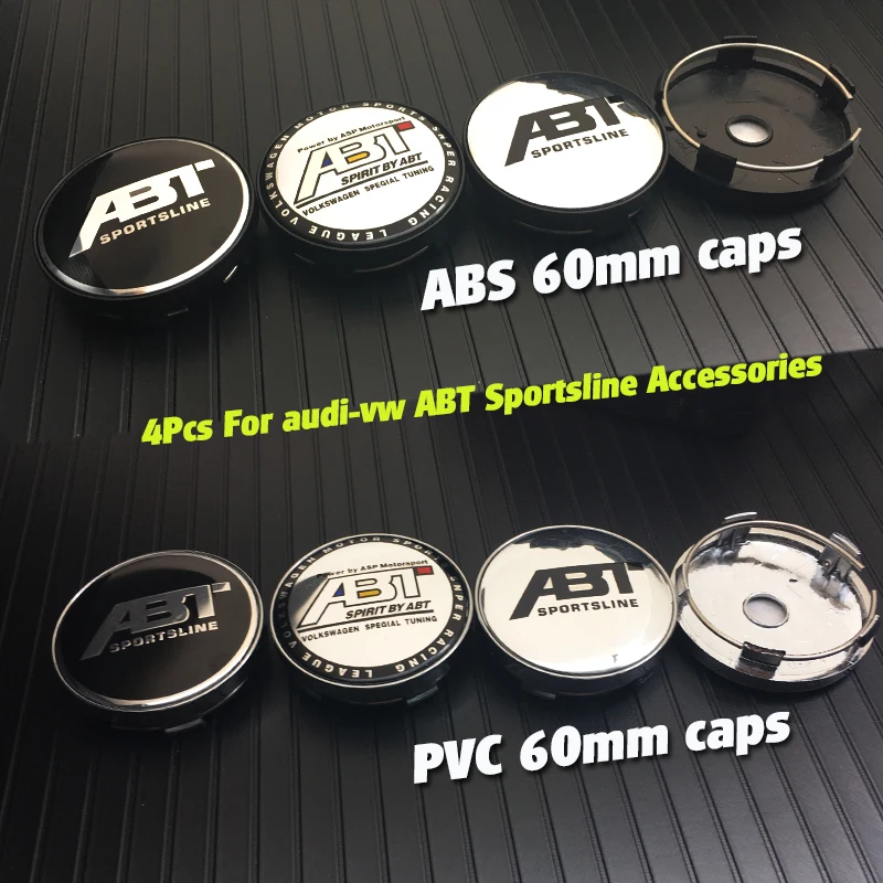 Автомобильный Стайлинг ABT Sportsline аксессуары стикеры колпачки для центра колеса Polo