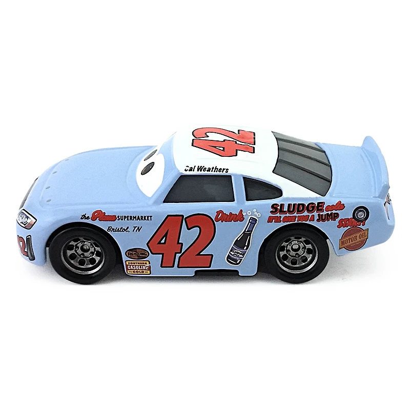 Disney Pixar Cars 3 tomasville Racing Legends Cal Weathers металлическая литая под давлением игрушечная машина 1:55 свободная Новинка и