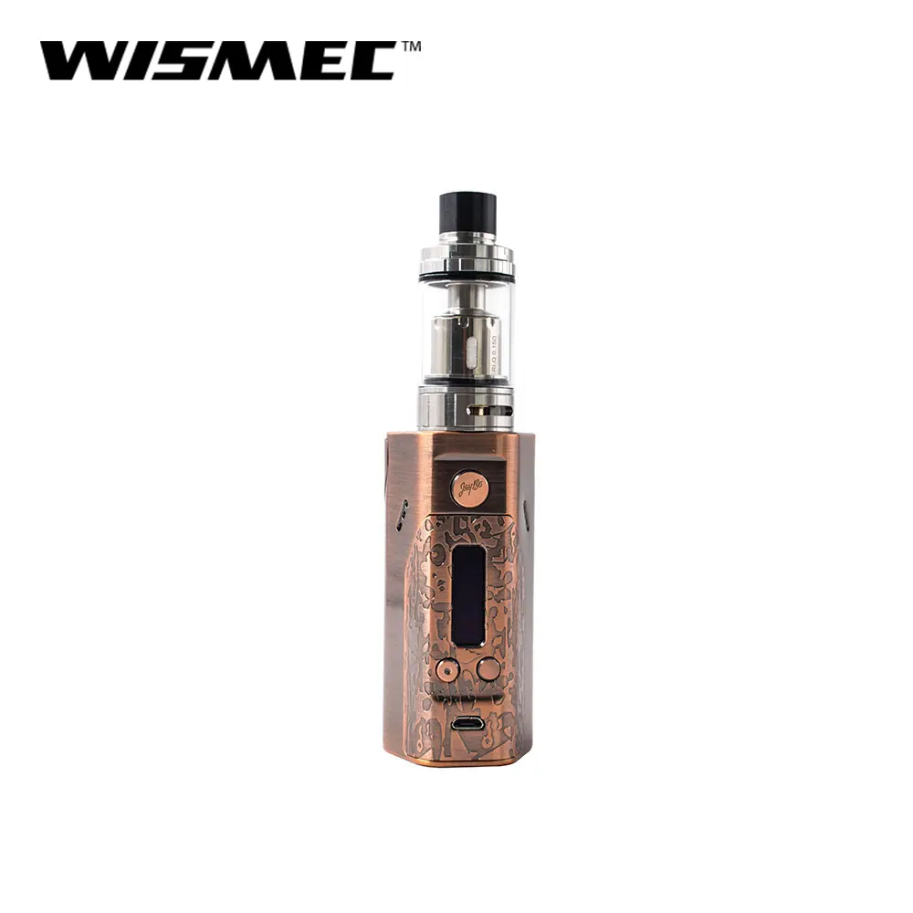 Wismec рел DNA 250 коробка мод и Eleaf Melo RT 25 атомайзер выходной мощности 250 Вт Evolv DNA TC/VW мод электронная сигарета - Цвет: Серебристый