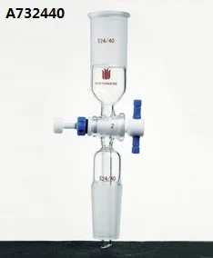 

A732440 synthware, Adapter, Flow control, Metering Stopcock, Joints:24/40, Stopcock Bore:2mm