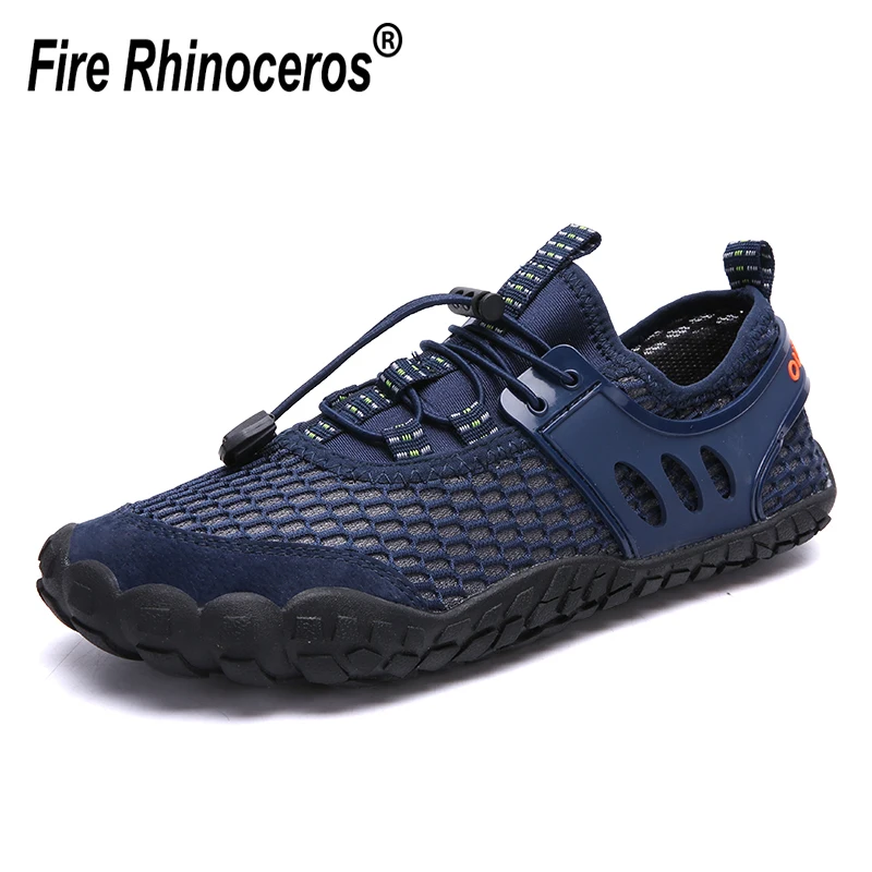 

Big size 39-47 Outdoor Hiking Breathable Adult Watersport water shoes for men barefoot tenis swimming beach Aqua Sneakers