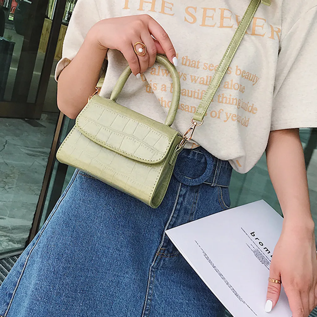 Aelicy Модная ретро однотонная винтажная кожаная сумка почтальон простая сумка через плечо роскошные сумки женские сумки дизайнерские