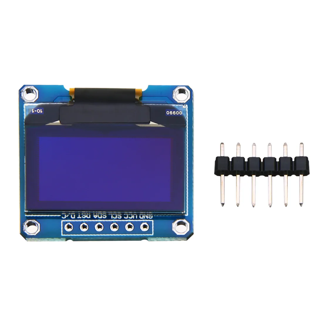 1pc 0.96" 128X64 OLED Display Module 4 Pins I2C IIC Serial LCD LED SSD Display Module SSD1306 Electrical Equipment Parts
